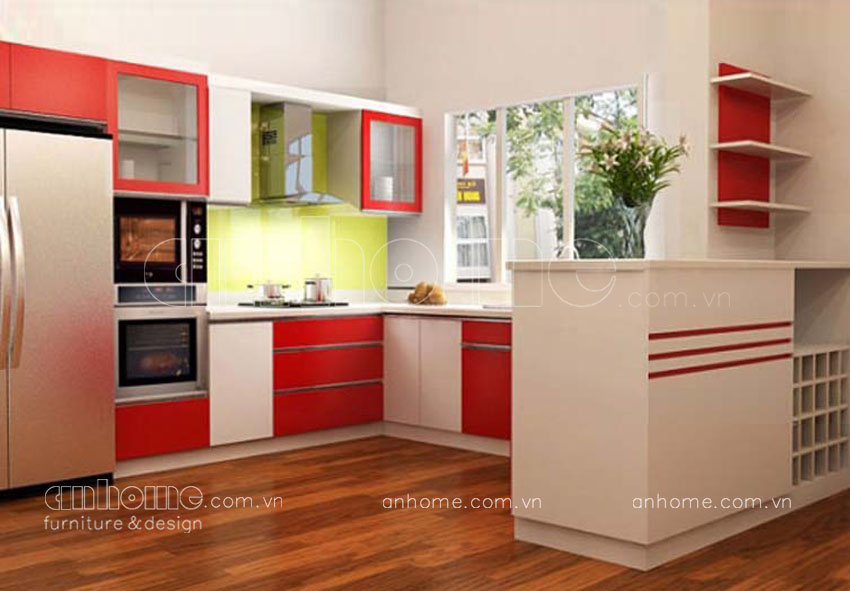 Màu sắc tủ bếp theo phong thủy – Tạo nên không gian hòa hợp và hạnh phúc