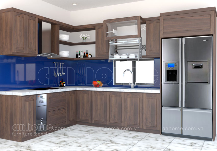 Tủ bếp thông minh hiện đại – Giải pháp tiện lợi cho không gian nhà bếp