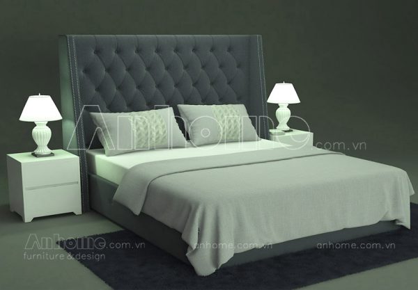 Mẫu giường phòng ngủ đẹp hiện đại - BGN00502 1